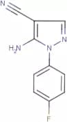 5-Amino-1-(4-fluorophenyl)-1H-pyrazole-4-carbonitrile