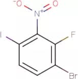 3-Bromo-2-fluoro-6-iodonitrobenzene