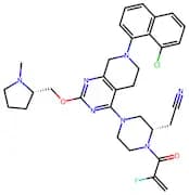 2-((S)-4-(7-(8-Chloronaphthalen-1-Yl)-2-(((S)-1-Methylpyrrolidin-2-Yl)Methoxy)-5,6,7,8-Tetrahydrop…