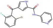 4-(2-Bromo-6-Fluorobenzoyl)-N-(Pyridin-3-Yl)-1H-Pyrrole-2-Carboxamide
