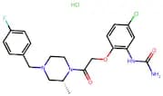 (R)-1-(5-Chloro-2-(2-(4-(4-Fluorobenzyl)-2-Methylpiperazin-1-Yl)-2-Oxoethoxy)Phenyl)Urea Hydrochlo…