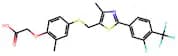 [4-[[2-[3-Fluoro-4-(Trifluoromethyl)Phenyl]-4-Methyl-5-Thiazolyl]Methyl]Thio]-2-Methylphenoxy] Ace…