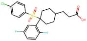 Cis-4-[(4-Chlorophenyl)Sulfonyl]-4-(2,5-Difluorophenyl)Cyclohexanepropanoic Acid