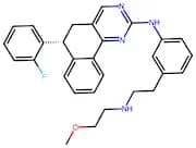(R)-6-(2-Fluorophenyl)-N-(3-(2-((2-Methoxyethyl)Amino)Ethyl)Phenyl)-5,6-Dihydrobenzo[H]Quinazolin-…
