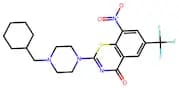 2-(4-(Cyclohexylmethyl)Piperazin-1-Yl)-8-Nitro-6-(Trifluoromethyl)-4H-Benzo[E][1,3]Thiazin-4-One
