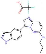 3-(1H-Indazol-5-yl)-N-propylimidazo[1,2-b]pyridazin-6-amine 2,2,2-trifluoroacetate