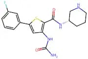 (S)-5-(3-Fluorophenyl)-N-(Piperidin-3-Yl)-3-Ureidothiophene-2-Carboxamide
