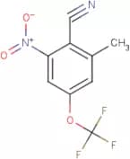 2-Methyl-6-nitro-4-(trifluoromethoxy)benzonitrile
