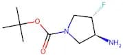 (3S,4S)-tert-Butyl 3-amino-4-fluoropyrrolidine-1-carboxylate