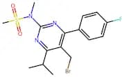 N-(5-(Bromomethyl)-4-(4-Fluorophenyl)-6-Isopropylpyrimidin-2-Yl)-N-Methylmethanesulfonamide