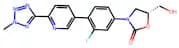 (R)-3-(3-Fluoro-4-(6-(2-Methyl-2H-Tetrazol-5-Yl)Pyridin-3-Yl)Phenyl)-5-(Hydroxymethyl)Oxazolidin-2…