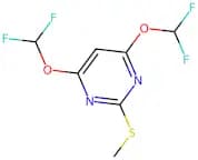 4,6-Bis(Difluoromethoxy)-2-(Methylthio)Pyrimidine