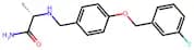 (S)-2-((4-((3-Fluorobenzyl)Oxy)Benzyl)Amino)Propanamide