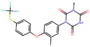 1-Methyl-3-(3-Methyl-4-(4-((Trifluoromethyl)Thio)Phenoxy)Phenyl)-1,3,5-Triazinane-2,4,6-Trione