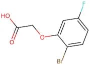 (2-Bromo-5-fluorophenoxy)acetic acid