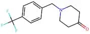 1-([4-(Trifluoromethyl)phenyl]methyl)piperidin-4-one