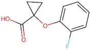 1-(2-Fluorophenoxy)cyclopropanecarboxylic acid
