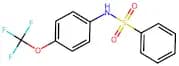N-[4-(Trifluoromethoxy)phenyl]benzenesulfonamide