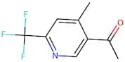 1-(6-(Trifluoromethyl)-4-methylpyridin-3-yl)ethanone