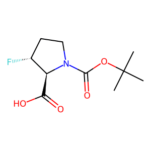 (2S,3R)-1-[(tert-Butoxy)carbonyl]-3-fluoropyrrolidine-2-carboxylic acid