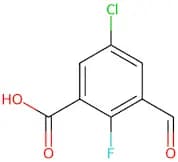 5-Chloro-2-fluoro-3-formylbenzoic acid