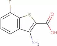 3-Amino-7-fluorobenzo[b]thiophene-2-carboxylic acid