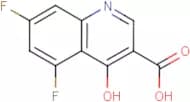 5,7-Difluoro-4-hydroxyquinoline-3-carboxylic acid