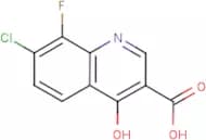 7-Chloro-8-fluoro-4-hydroxyquinoline-3-carboxylic acid