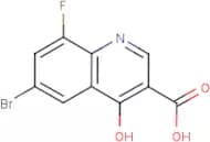 6-Bromo-8-fluoro-4-hydroxyquinoline-3-carboxylic acid