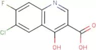 6-Chloro-7-fluoro-4-hydroxyquinoline-3-carboxylic acid