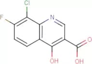 8-Chloro-7-fluoro-4-hydroxyquinoline-3-carboxylic acid