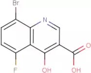 8-Bromo-5-fluoro-4-hydroxyquinoline-3-carboxylic acid