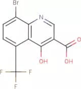 8-Bromo-4-hydroxy-5-(trifluoromethyl)quinoline-3-carboxylic acid