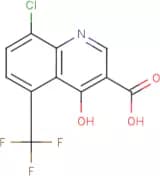 8-Chloro-4-hydroxy-5-(trifluoromethyl)quinoline-3-carboxylic acid