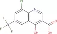 8-Chloro-4-hydroxy-6-(trifluoromethyl)quinoline-3-carboxylic acid