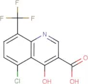 5-Chloro-4-hydroxy-8-(trifluoromethyl)quinoline-3-carboxylic acid