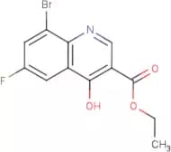 Ethyl 8-bromo-6-fluoro-4-hydroxyquinoline-3-carboxylate