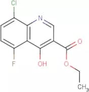 Ethyl 8-chloro-5-fluoro-4-hydroxyquinoline-3-carboxylate