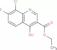 Ethyl 8-chloro-7-fluoro-4-hydroxyquinoline-3-carboxylate