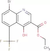 Ethyl 8-bromo-4-hydroxy-5-(trifluoromethyl)quinoline-3-carboxylate