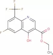 Ethyl 6-fluoro-4-hydroxy-8-(trifluoromethyl)quinoline-3-carboxylate