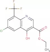 Ethyl 6-chloro-4-hydroxy-8-(trifluoromethyl)quinoline-3-carboxylate