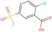 2-cHloro-5-(fluorosulfonyl)benzoic acid
