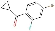(4-Bromo-2-fluorophenyl)(cyclopropyl)methanone
