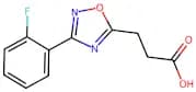 3-(3-(2-Fluorophenyl)-1,2,4-oxadiazol-5-yl)propanoic acid