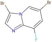 3,6-Dibromo-8-fluoroimidazo[1,2-a]pyridine