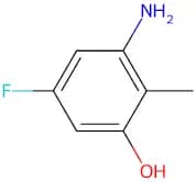 3-Amino-5-fluoro-2-methylphenol
