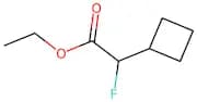 Ethyl α-fluorocyclobutaneacetate