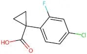 1-(4-Chloro-2-fluorophenyl)cyclopropane-1-carboxylic acid