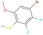 (4-Bromo-2,3-difluoro-6-methoxyphenyl)(methyl)sulfane